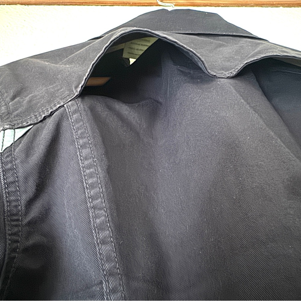 Levi's Commuter Trucker Jacket in Black Stretch Twill - Picture 6 of 8
